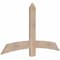 Ekena Millwork Bellingham Smooth Timber Gable Bracket, Douglas Fir, 60"W x 35"H x 1 1/2"D x 5 1/2"F, 14/12 Pitch GBW060X35X0206BEL00SDF - alternate 2